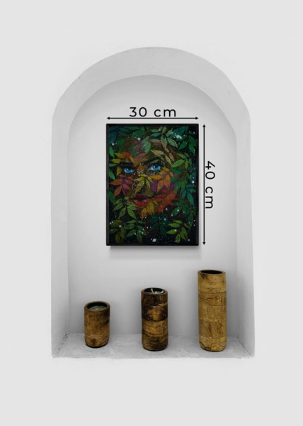 2Squares Art Studio, autorski plakat, plakat do salonu, plakat na sciane, Tanu, 30 x 40 cm, no pp