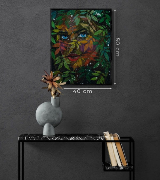 2Squares Art Studio, autorski plakat, plakat do salonu, plakat na sciane, Tanu, 40 x 50 cm, no pp