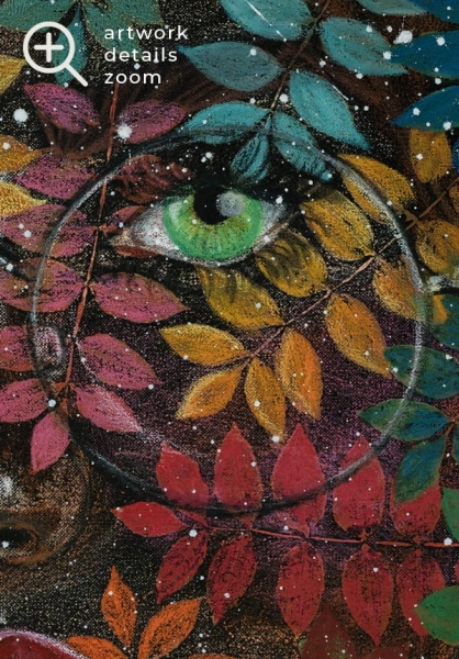 2Squares Art Studio, autorski plakat, plakat do salonu, plakat na sciane, Celia, wybierz rozmiar, powiekszenie1.jpg