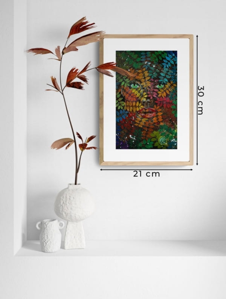 2Squares Art Studio, autorski plakat, plakat do salonu, plakat na sciane, Celia, 21 x 30 cm, pp.jpg