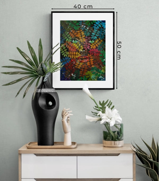 2Squares Art Studio, autorski plakat, plakat do salonu, plakat na sciane, Celia, 40 x 50 cm, pp.jpg