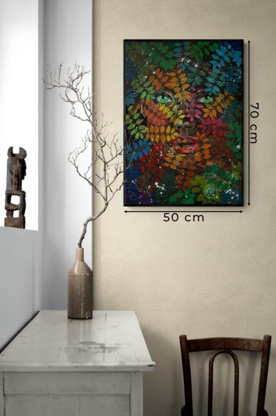 2Squares Art Studio, autorski plakat, plakat do salonu, plakat na sciane, Celia, 50 x 70 cm, no pp.jpg