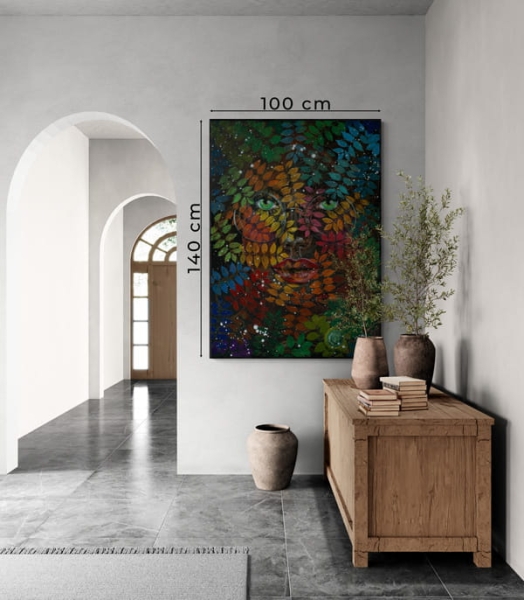 2Squares Art Studio, autorski plakat, plakat do salonu, plakat na sciane, Celia, 100 x 140 cm, no pp.jpg