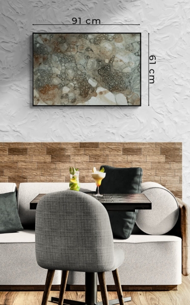 plakat brązowy Tales Left Behind X 61x91 cm różne rozmiary 2Squares Art Studio nopp