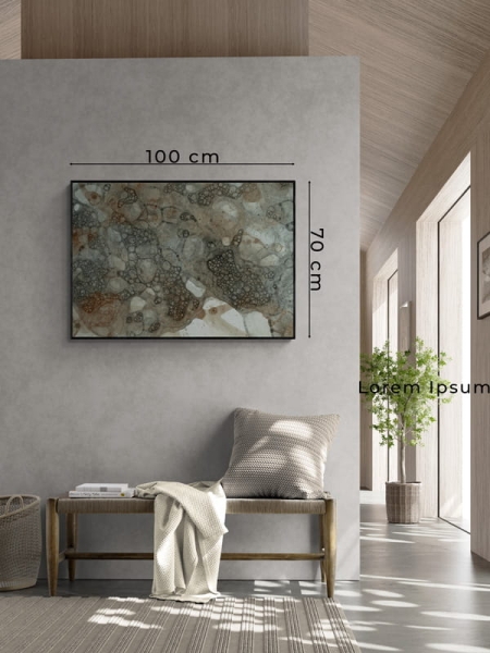 plakat minimalistyczny Tales Left Behind X 100x70 cm różne rozmiary 2Squares Art Studio nopp