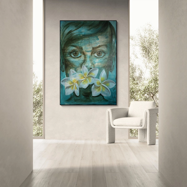 obrazy oryginalne I'm fine 150 x 100 cm 2Squares Art Studio