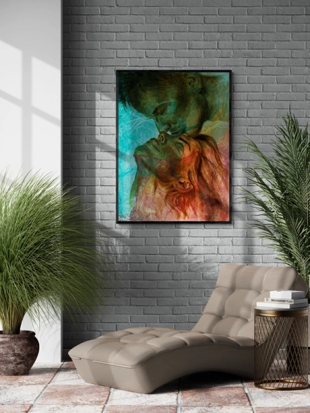obraz na płótnie prezent Close to You 120 x 90 cm 2Squares Art Studio