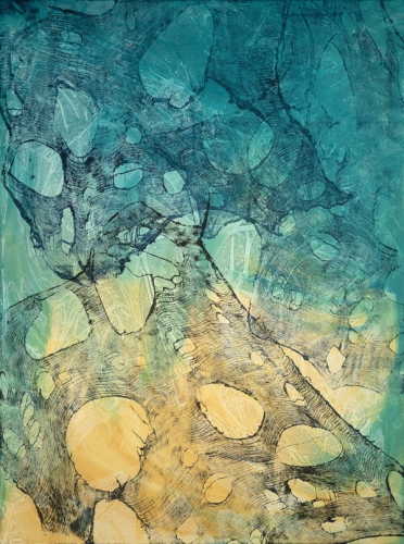 nowoczesny obraz do salonu Embodied Flow 90x120cm 2Squares Art Studio