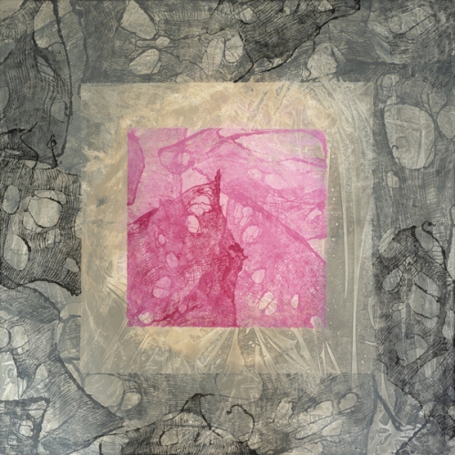 obrazy abstrakcyjne Where I hold my own heart 120x120 cm 2Squares Art Studio