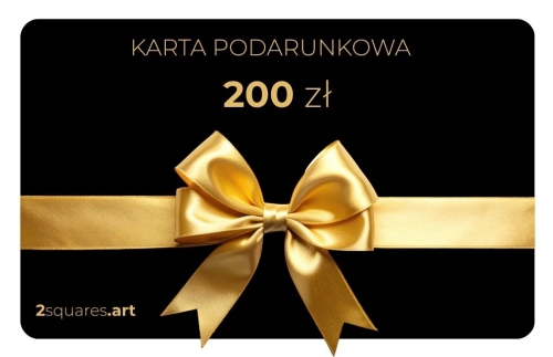 2Squares Art karta podarunkowa 200 zł