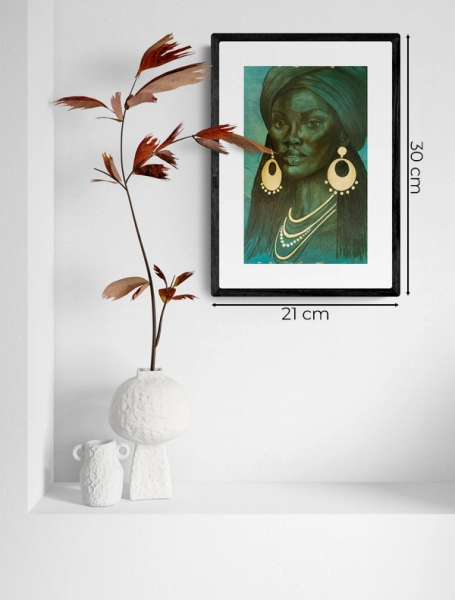 plakaty na ścianę do salonu Always enough 21x30 cm 2Squares Art Studio