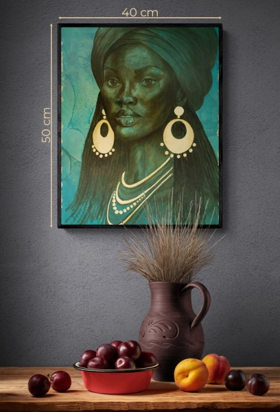 nowoczesne plakaty do salonu Always enough 40x50 cm 2Squares Art Studio