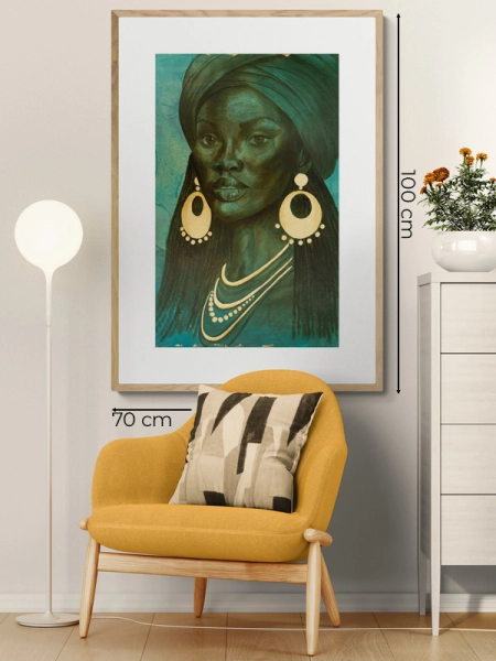 duże plakaty na ścianę Always enough 70x100 cm 2Squares Art Studio