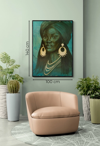 duże plakaty na ścianę Always enough 100x140 cm 2Squares Art Studio